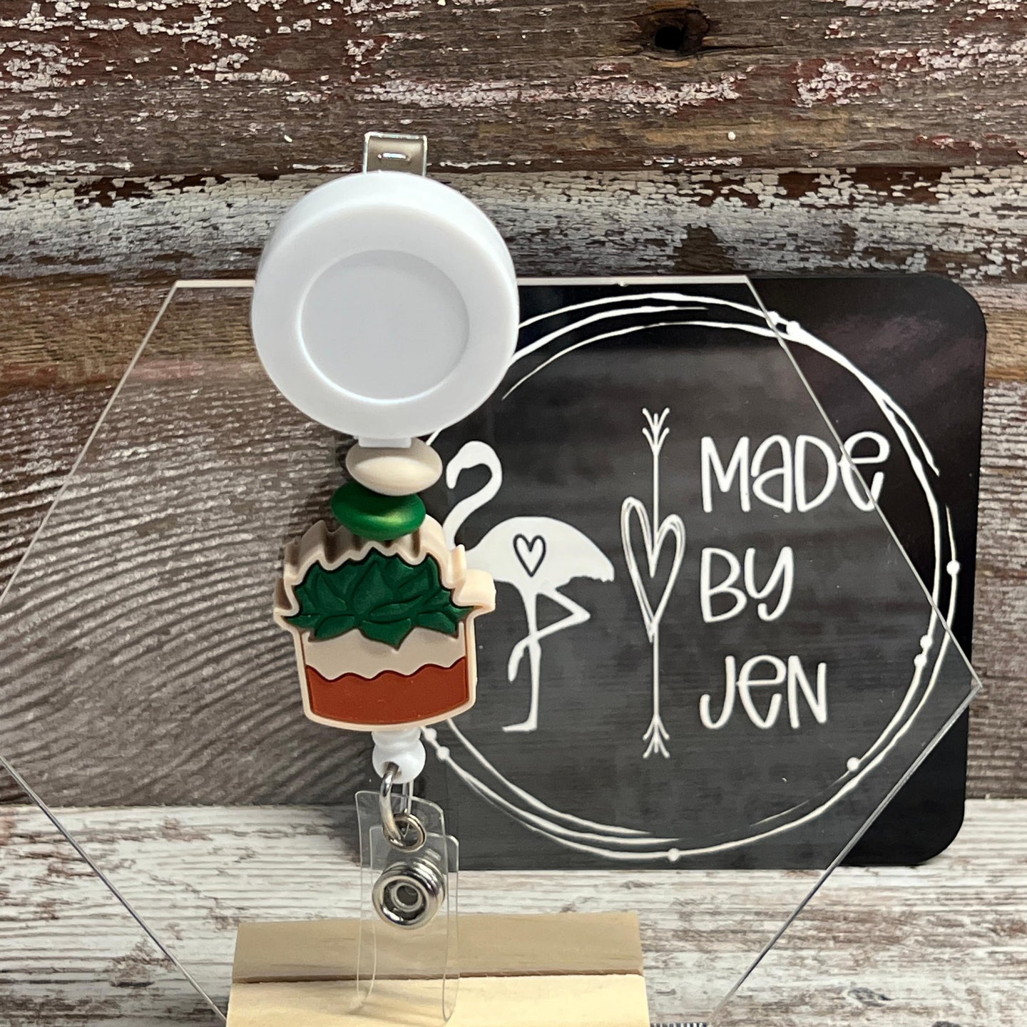 Succulent Badge Reel